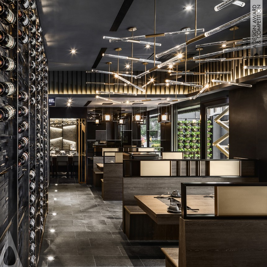 Golden Interior Space and Exhibition Design Award Winner 2019 Shiun Shabu Shabu Restaurant 