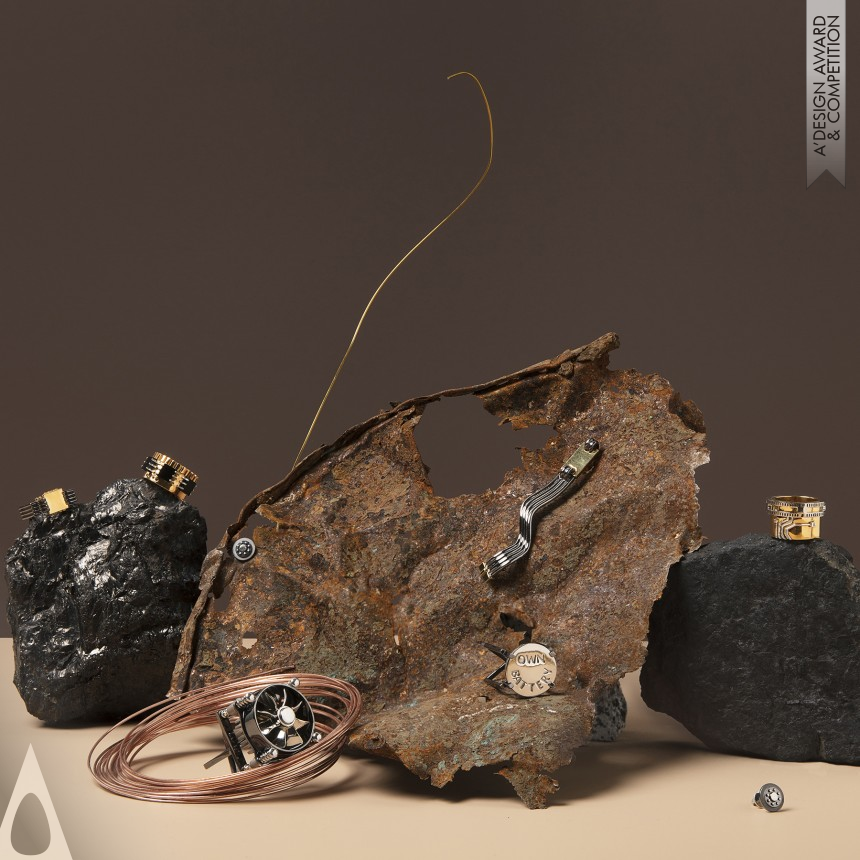 Silver Jewelry Design Award Winner 2019 TECHNOLOGY COLLECTION Jewelry 