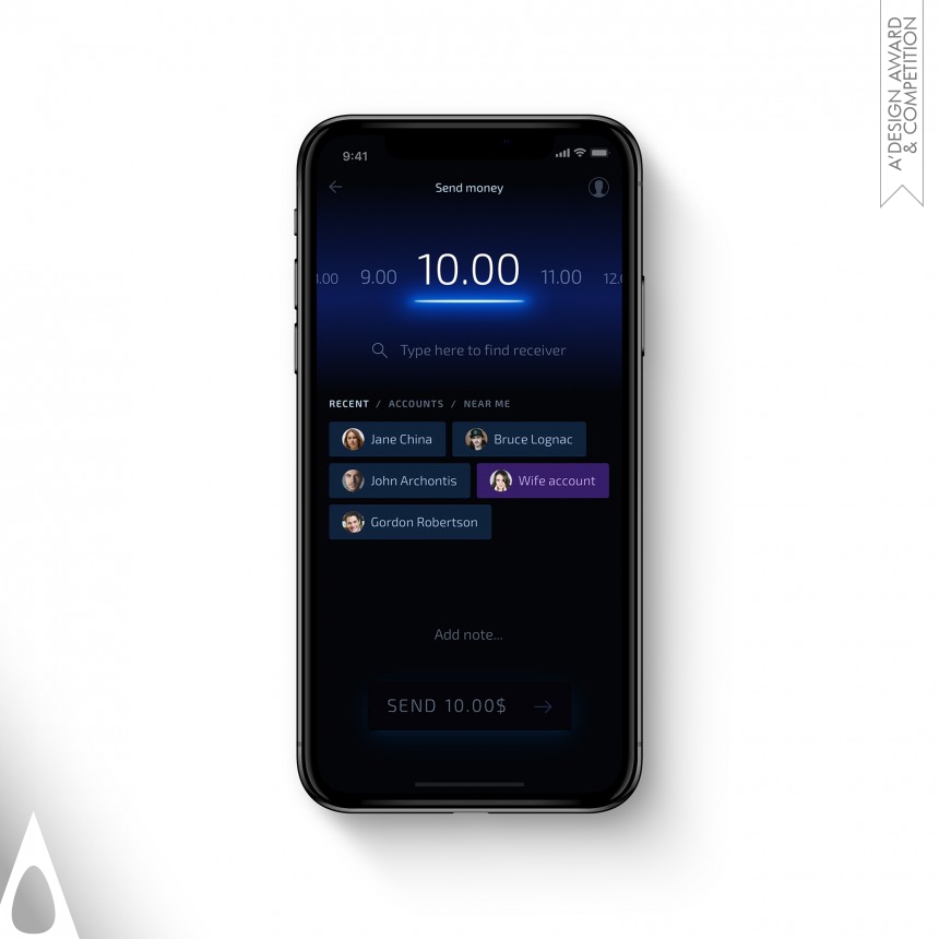 Andrew Yeliseyev and Alex Kreger's Light Bank UX Design Concept Mobile App Interface