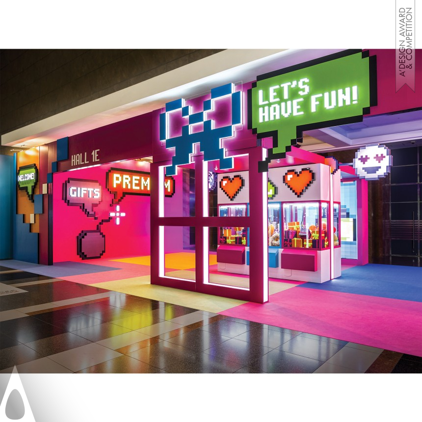 Silver Event and Happening Design Award Winner 2019 Pixel Love Installations 