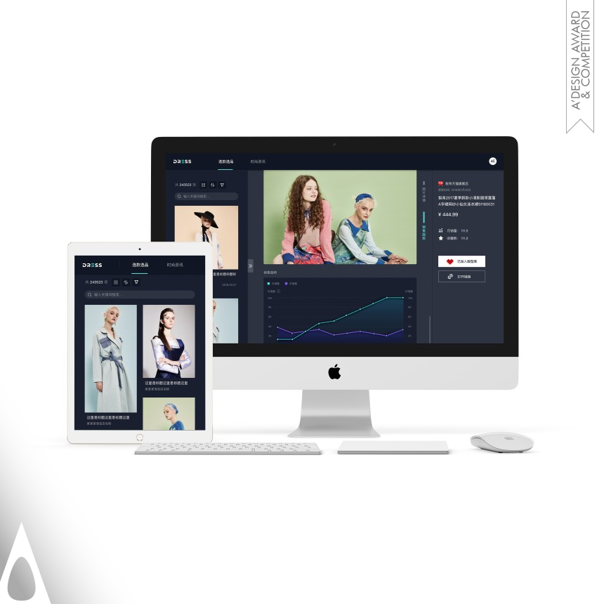 Silver Winner. Dress by Baozun TIC Design