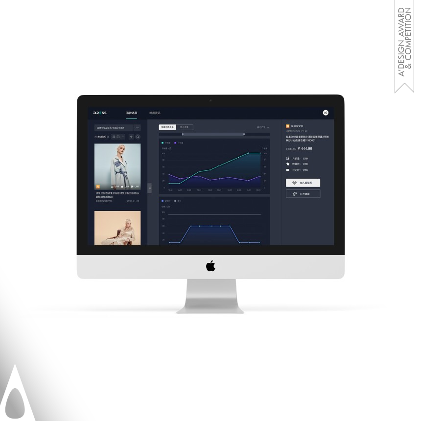 Dress designed by Baozun TIC Design