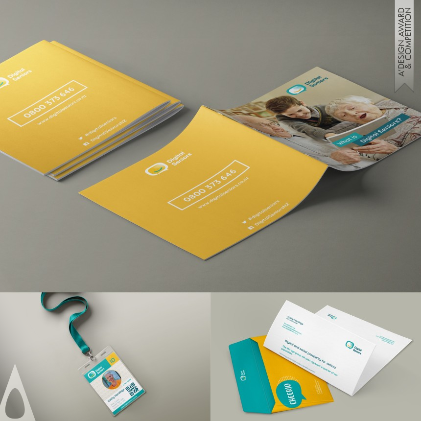 Max Bessone's Digital Seniors Brand Identity Visual Identity