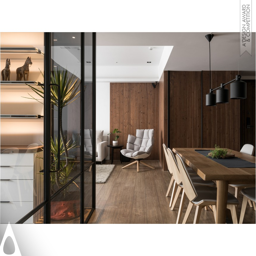 Silver Interior Space and Exhibition Design Award Winner 2019 Cleaness Residential House 