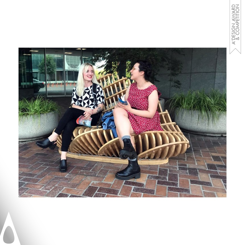 Dening He's Manifold Bench Public Seating