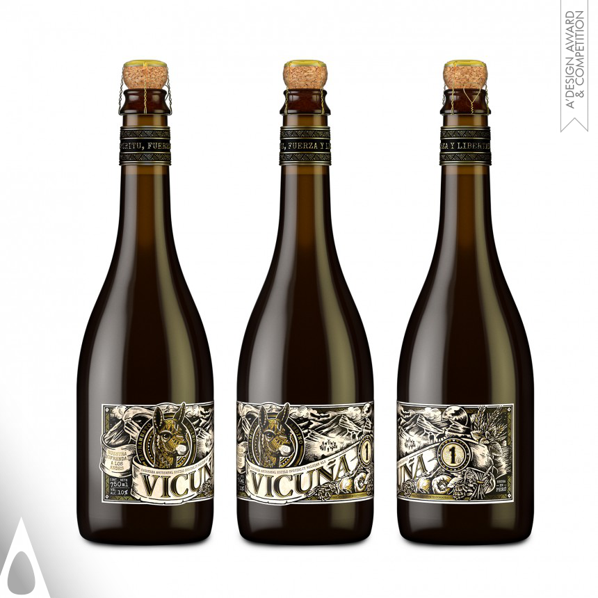 Silver Packaging Design Award Winner 2019 Vicuña Craft Beer Beer 