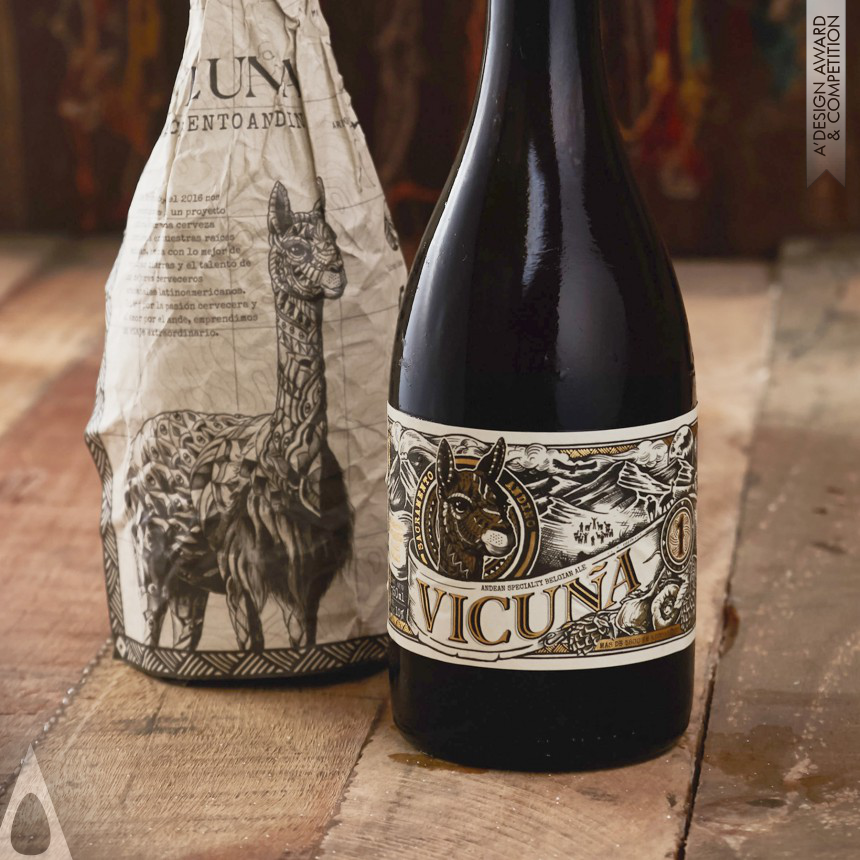 Vicuña Craft Beer - Silver Packaging Design Award Winner
