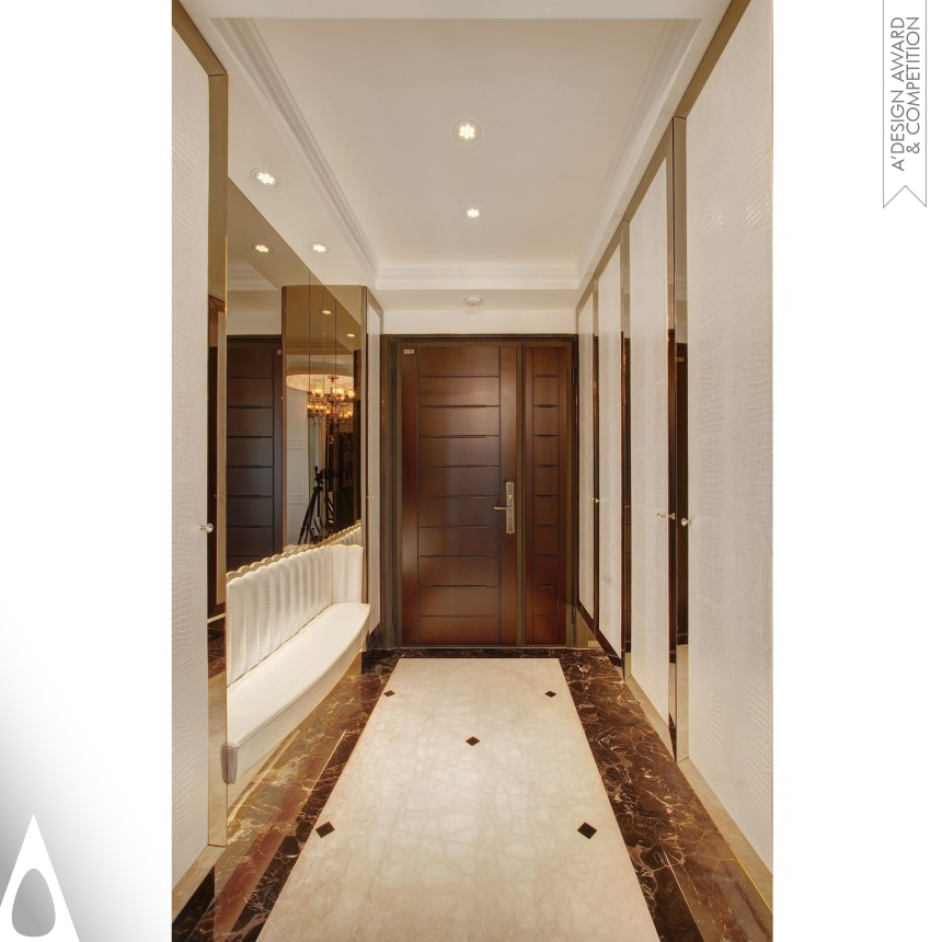 Modern Luxury Apartment designed by Kenny Wu