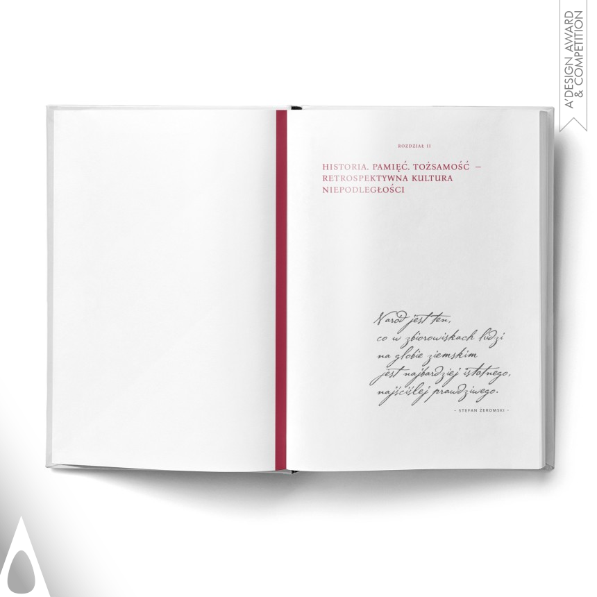 Golden Print and Published Media Design Award Winner 2019 Eseje o Niepodległej Anniversary Book 