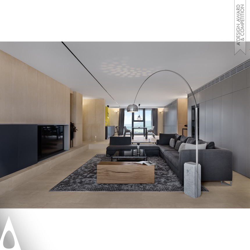 Bronze Interior Space and Exhibition Design Award Winner 2019 Private Apartment in Jieyang Residential 