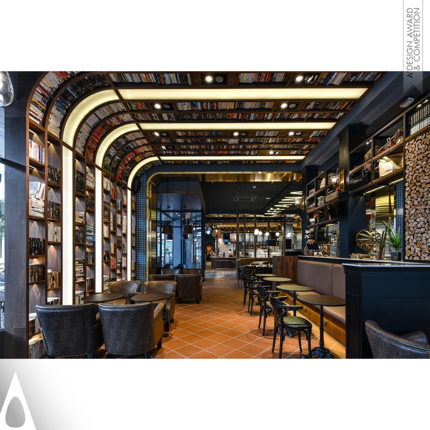 Silver Interior Space and Exhibition Design Award Winner 2019 Turning Back Time Cafe Store 
