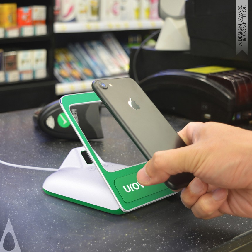 Bronze Digital and Electronic Device Design Award Winner 2019 Mini Window E-Payment 