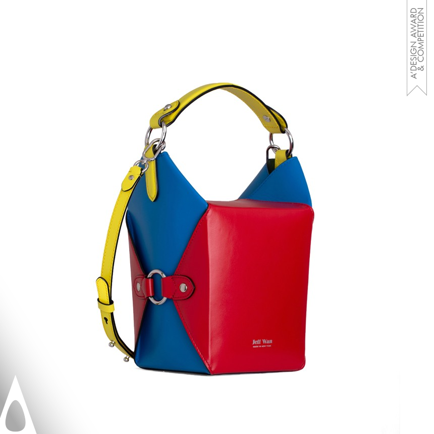 Platinum Fashion and Travel Accessories Design Award Winner 2019 Le Morne Lunch Box Crossbody Handbag 