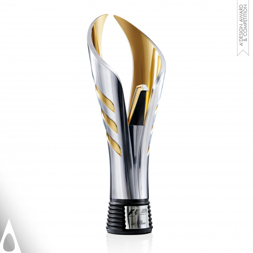Gold Winner. Trophy Design by Sanjay Chauhan