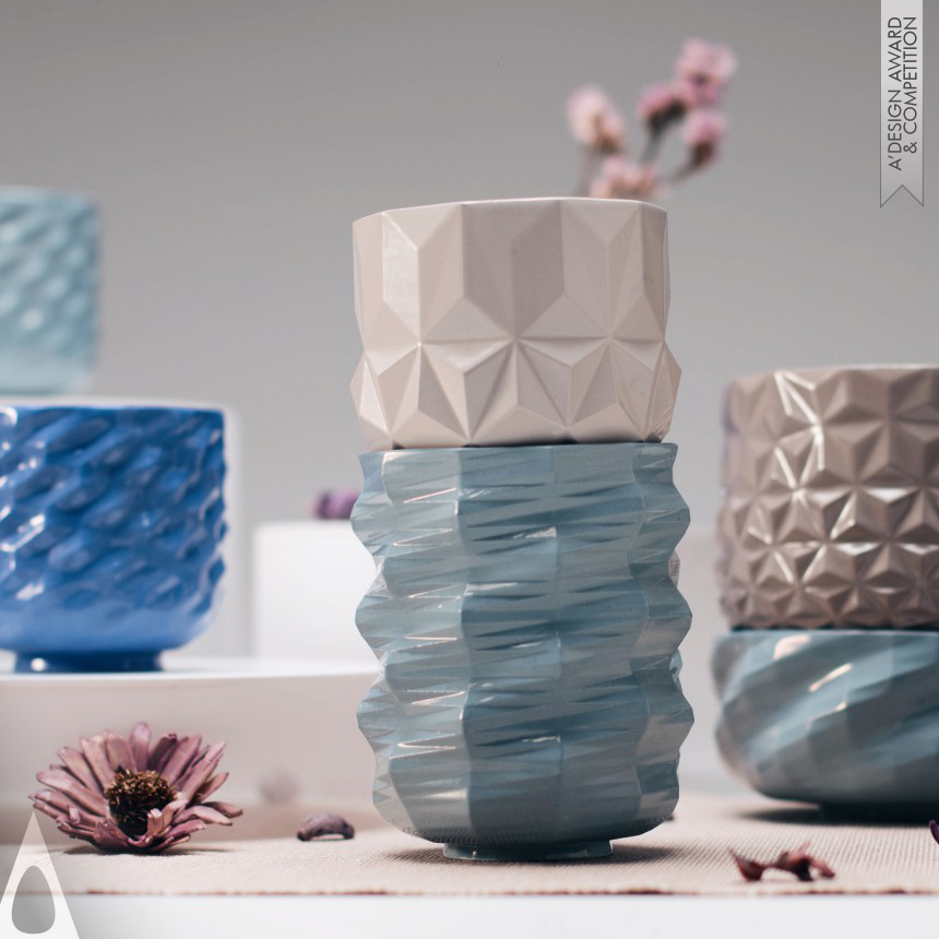 Silver Winner. Parametric Ceramics by Jimmy Jian