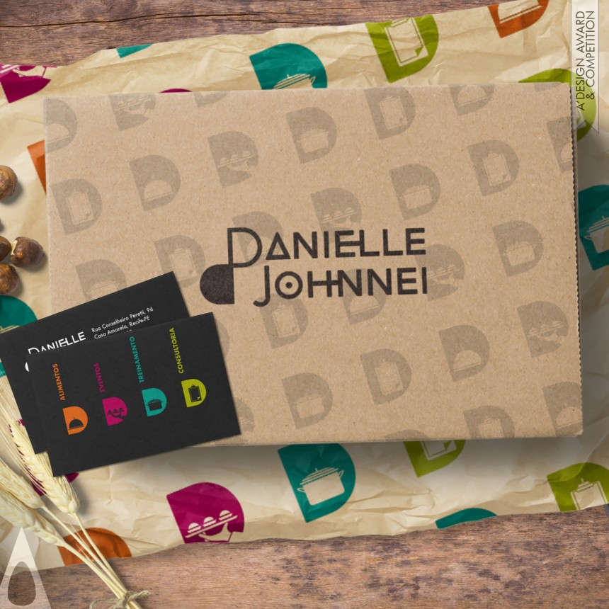 Danielle Johnei Branding System designed by Daniel da Hora