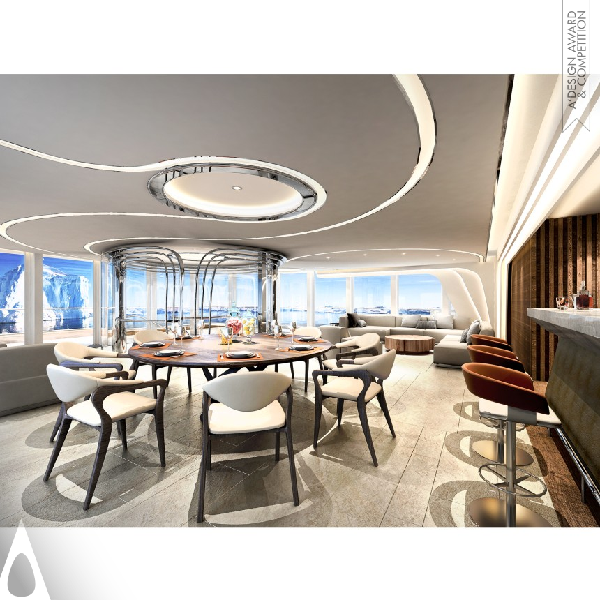 David Chang's Sanbao Yacht Interior