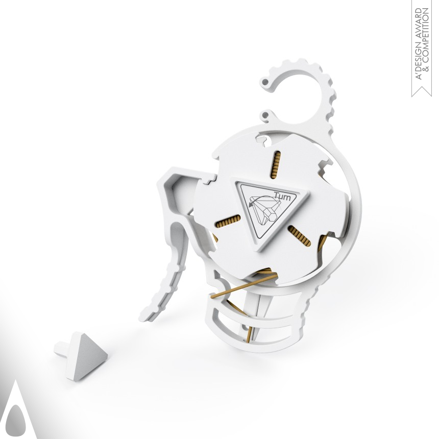 Iron Winner. Climbing Plant Growing Planter by Tse Fang Lai and Tsung Hsuan Huang