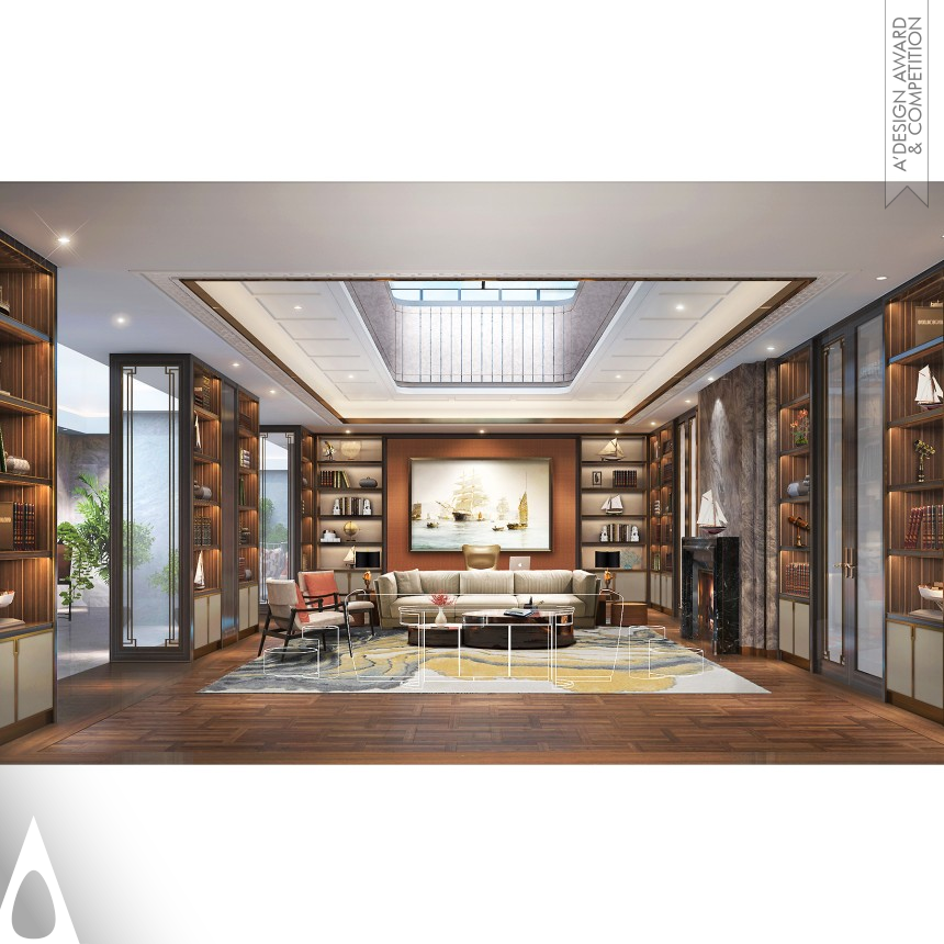 Iron Interior Space and Exhibition Design Award Winner 2019 The Crown of Avenue Villa Luxury Showflat 