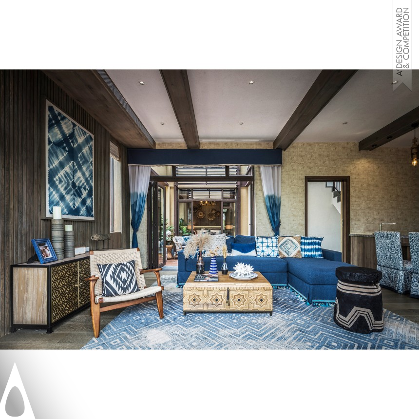 Silver Interior Space and Exhibition Design Award Winner 2019 Mountain Time Villa Villa 