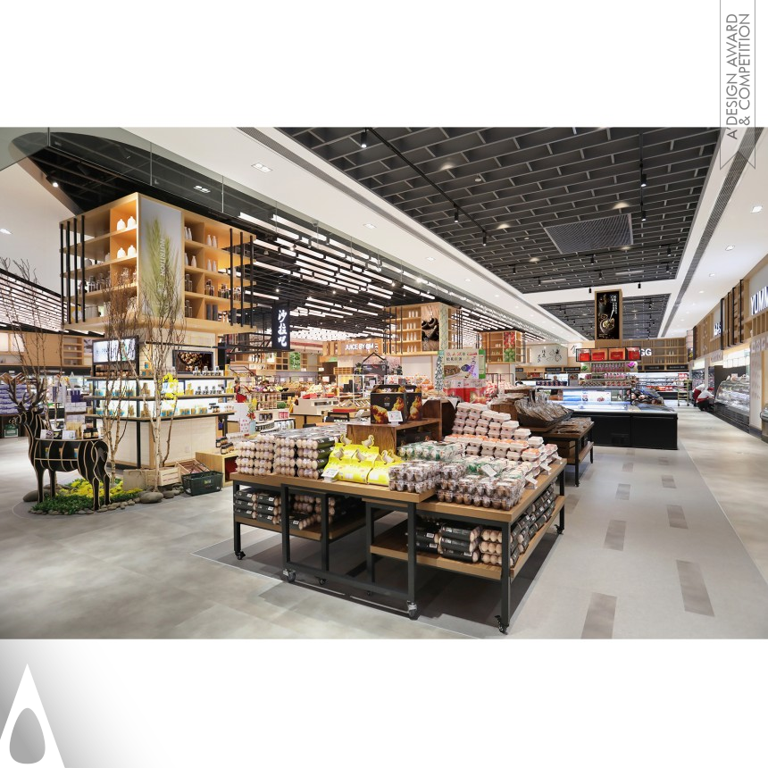 Bronze Interior Space and Exhibition Design Award Winner 2019 Gather Market Supermarket 