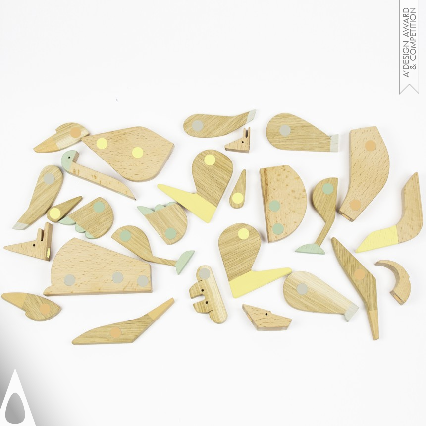 Bronze Toys, Games and Hobby Products Design Award Winner 2019 Australia Wooden Magnetic Toys 