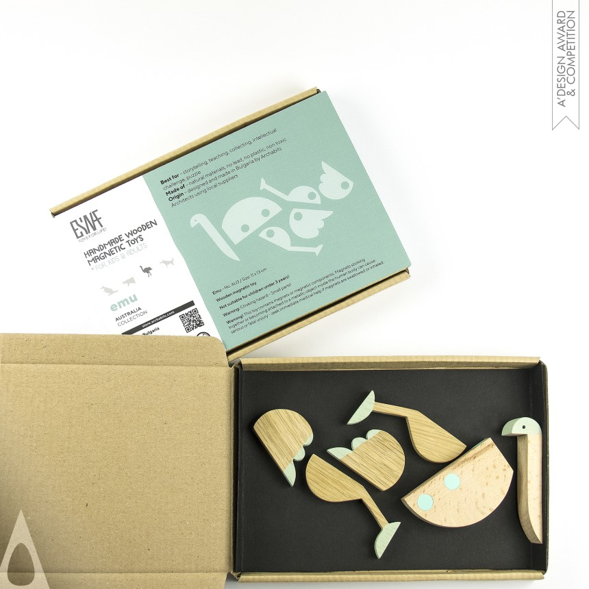 Archabits's Australia Wooden Magnetic Toys