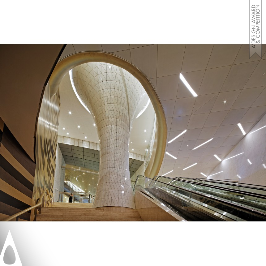 Shanghai Tower Podium Meeting Center - Silver Interior Space and Exhibition Design Award Winner