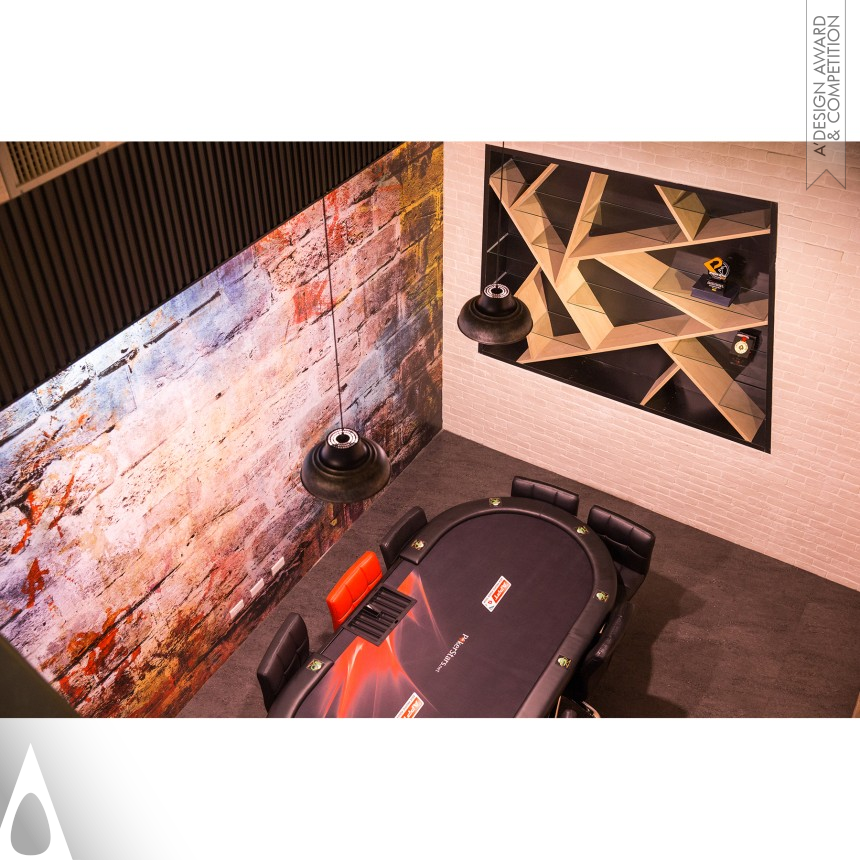 Texas Hold’em - Bronze Interior Space and Exhibition Design Award Winner