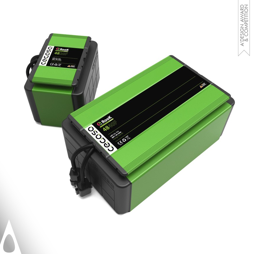 Iron Energy Products, Projects and Devices Design Award Winner 2019 eRook Compact Battery 