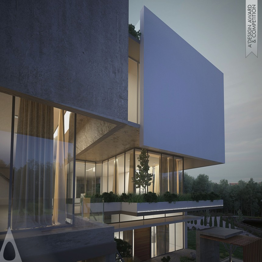 Ghiath Al Masri's Slabs House Residential Home