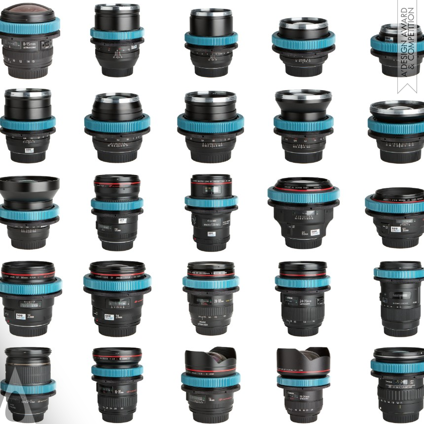 ND Lens Gear - Silver Product Engineering and Technical Design Award Winner