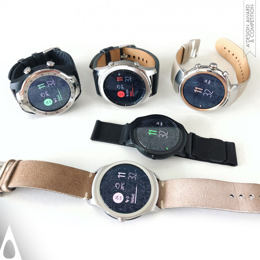 Iron Interface, Interaction and User Experience Design Award Winner 2019 The Plant - Advent And Nature Smartwatch Watch Face 