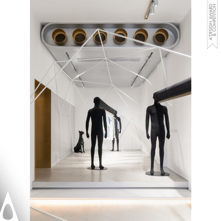 Silver Interior Space and Exhibition Design Award Winner 2019 Choclab Store 