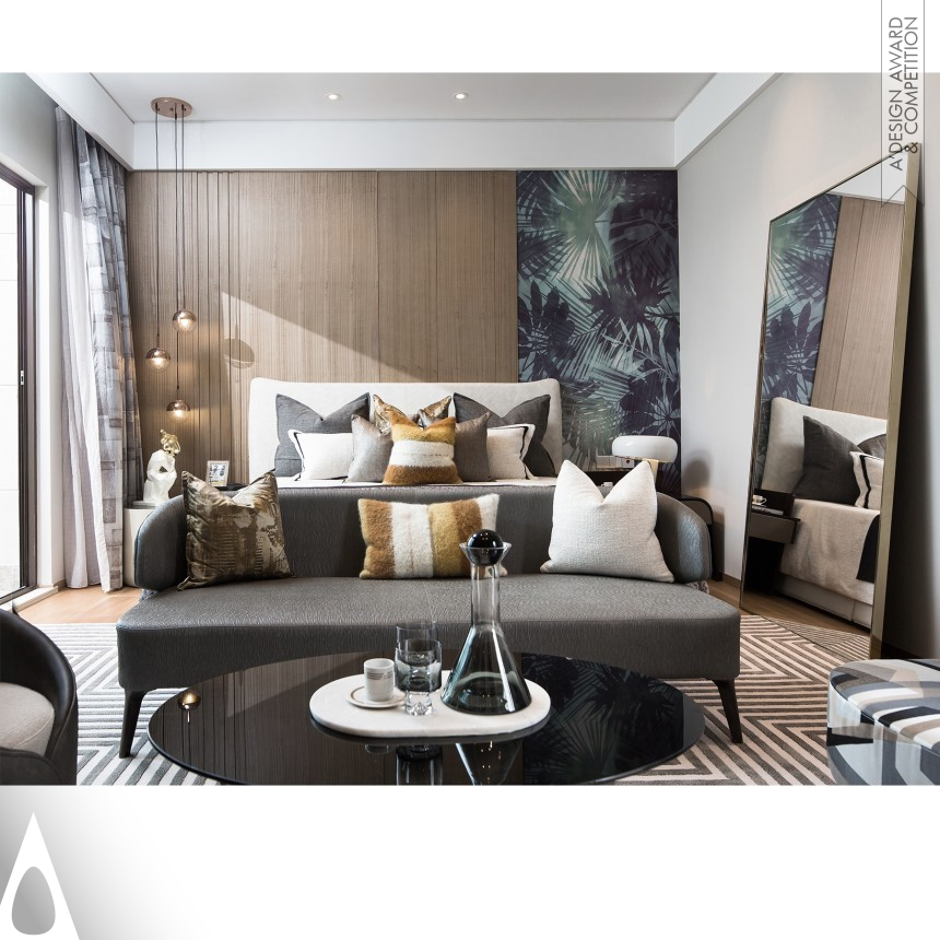 Bronze Interior Space and Exhibition Design Award Winner 2019 JINKE GuiYang Longli East Villa Residential House 