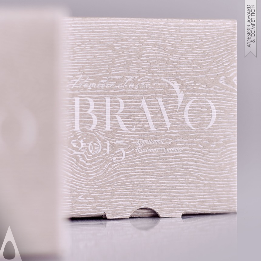 Bronze Packaging Design Award Winner 2019 Bravo Wine Wine 