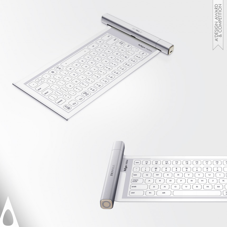 Transparent Rollable Keyboard