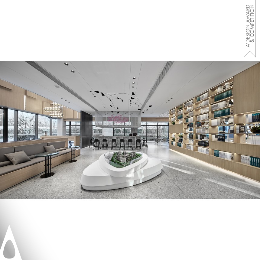 Silver Interior Space and Exhibition Design Award Winner 2019 Suzhou K.Wah Royal Mansion Sales Centre 