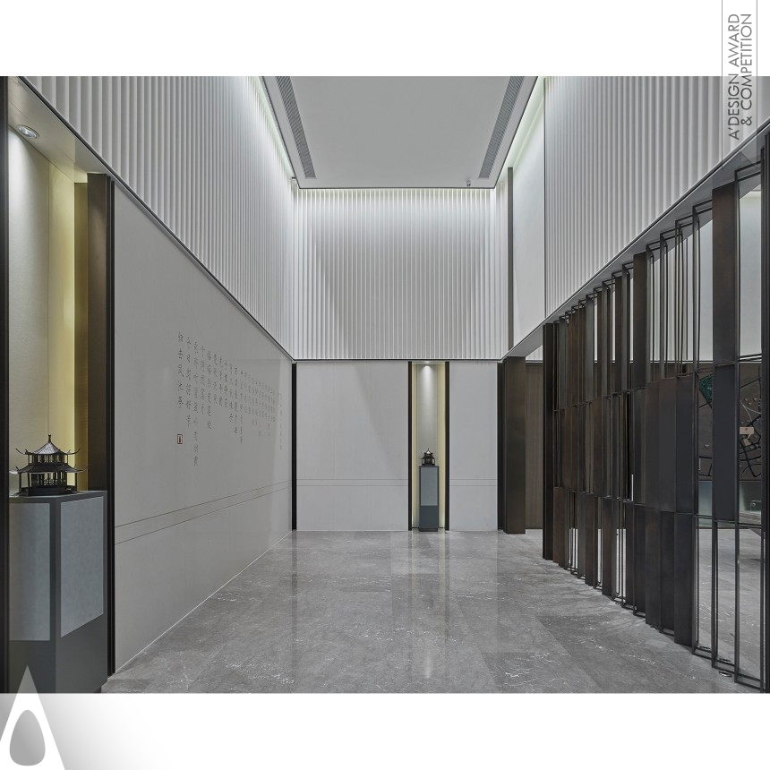 Silver Interior Space and Exhibition Design Award Winner 2019 Dothink Jiuxi Elegant Mansion Sales Centre 