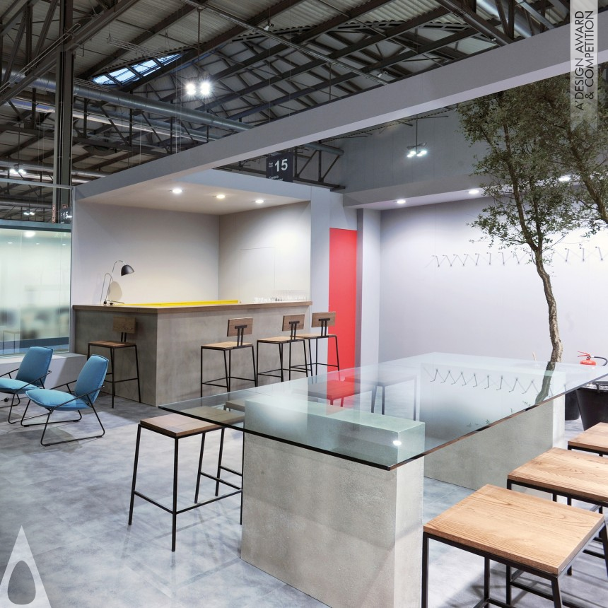 Martini Pio Lineapelle Milano - Bronze Trade Show Architecture, Interiors, and Exhibit Design Award Winner