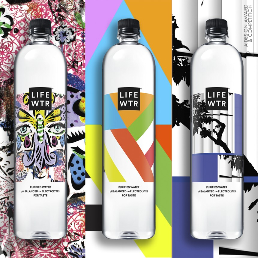 PepsiCo Design & Innovation's LIFEWTR Series 5: Arts in Education Bottled Water