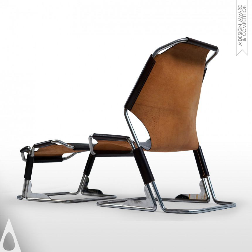 Iron Furniture Design Award Winner 2020 Qi Leisure Chair Comfortable To Use 