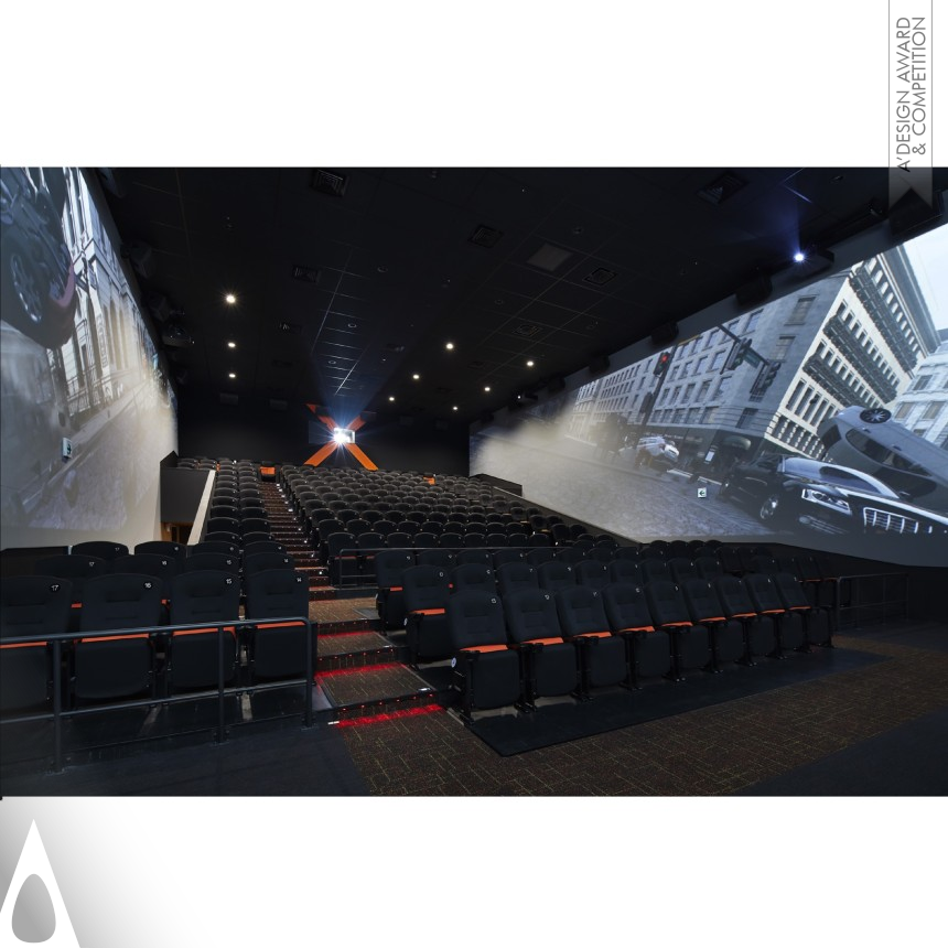 United Cinemas Fukuoka Momochi - Bronze Interior Space and Exhibition Design Award Winner