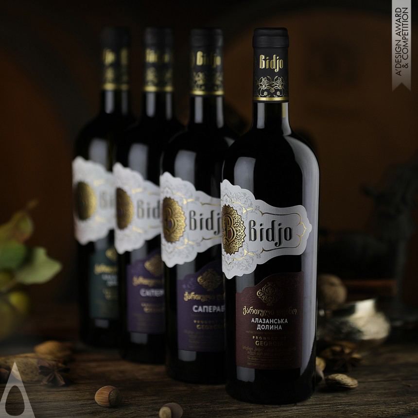 Valerii Sumilov's Bidjo Georgian Wine Wines Label