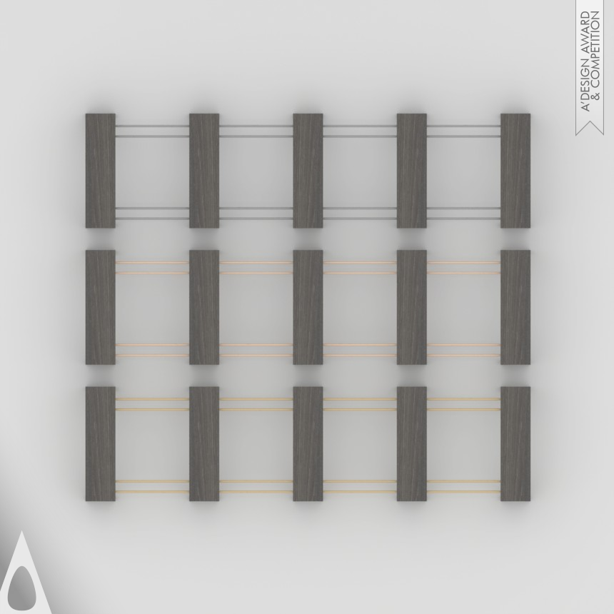 Wai Ho Cheung's Abacus Bookshelves And Coat Hanger