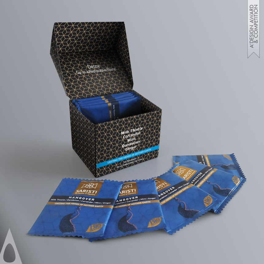 Antonia Skaraki Tea Packaging