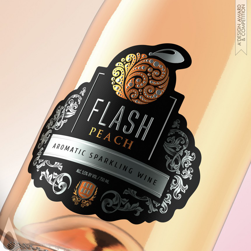 Flash Sparkling Wine designed by Valerii Sumilov