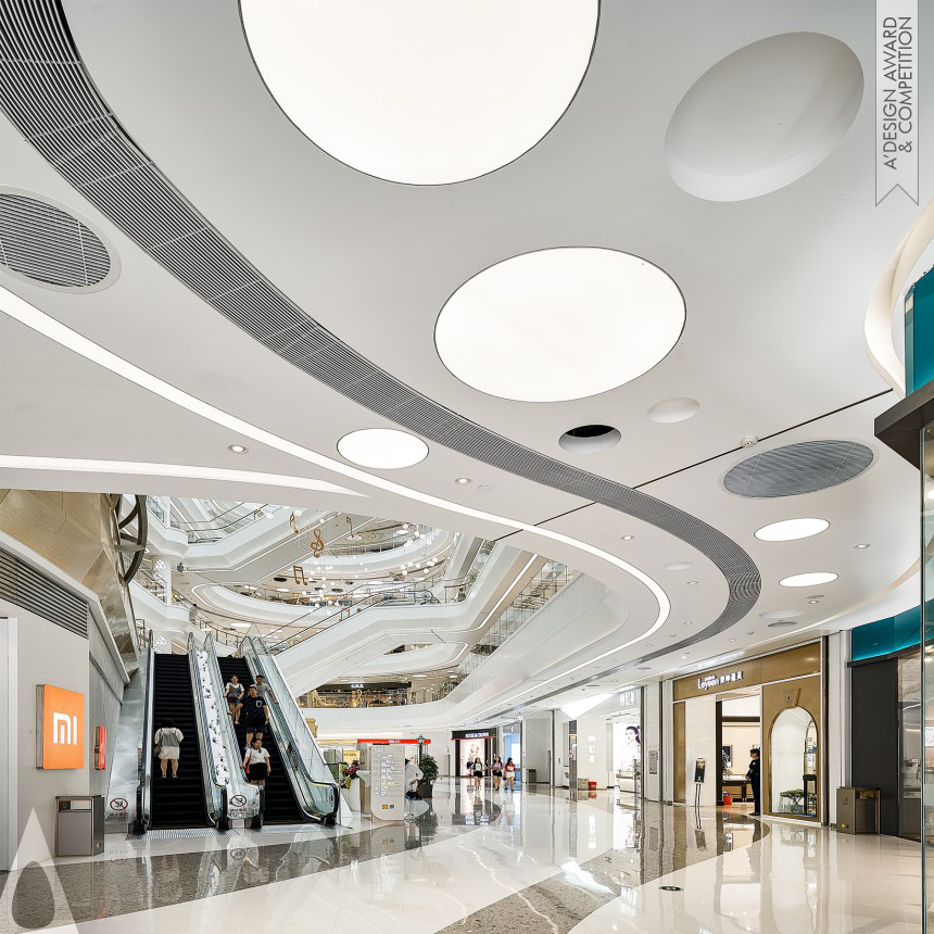 Golden Interior Space and Exhibition Design Award Winner 2019 Xintian 360 Plaza - Morgan Mall Shopping Mall 