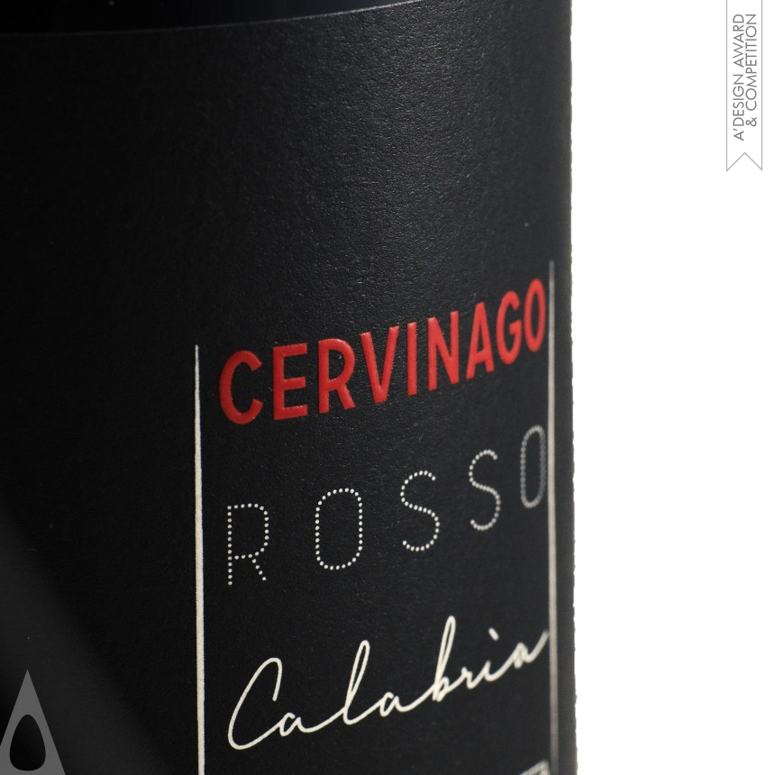 Luigi Mazzei's Cervinago Rosso Packaging Design