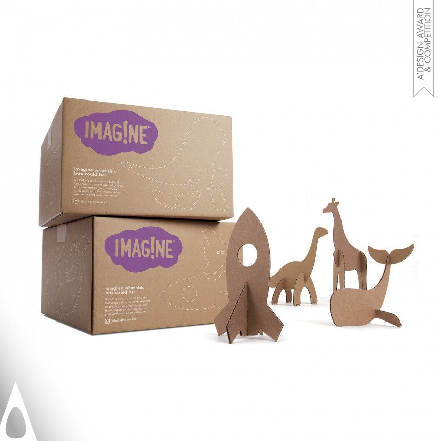 IMAG!NE Snacks - Silver Packaging Design Award Winner